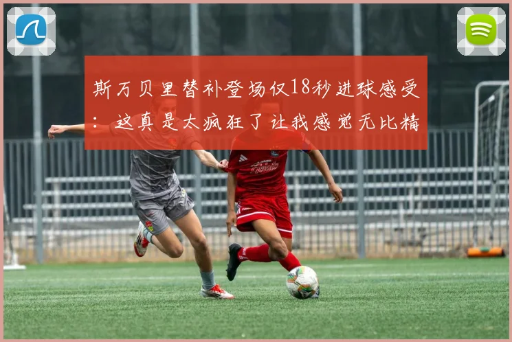 斯万贝里替补登场仅18秒进球感受：这真是太疯狂了让我感觉无比精彩